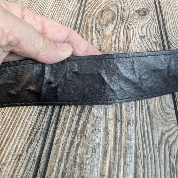 Double Buckle Belt With Great Hardware Lots Of Bling - Picture 9 of 11